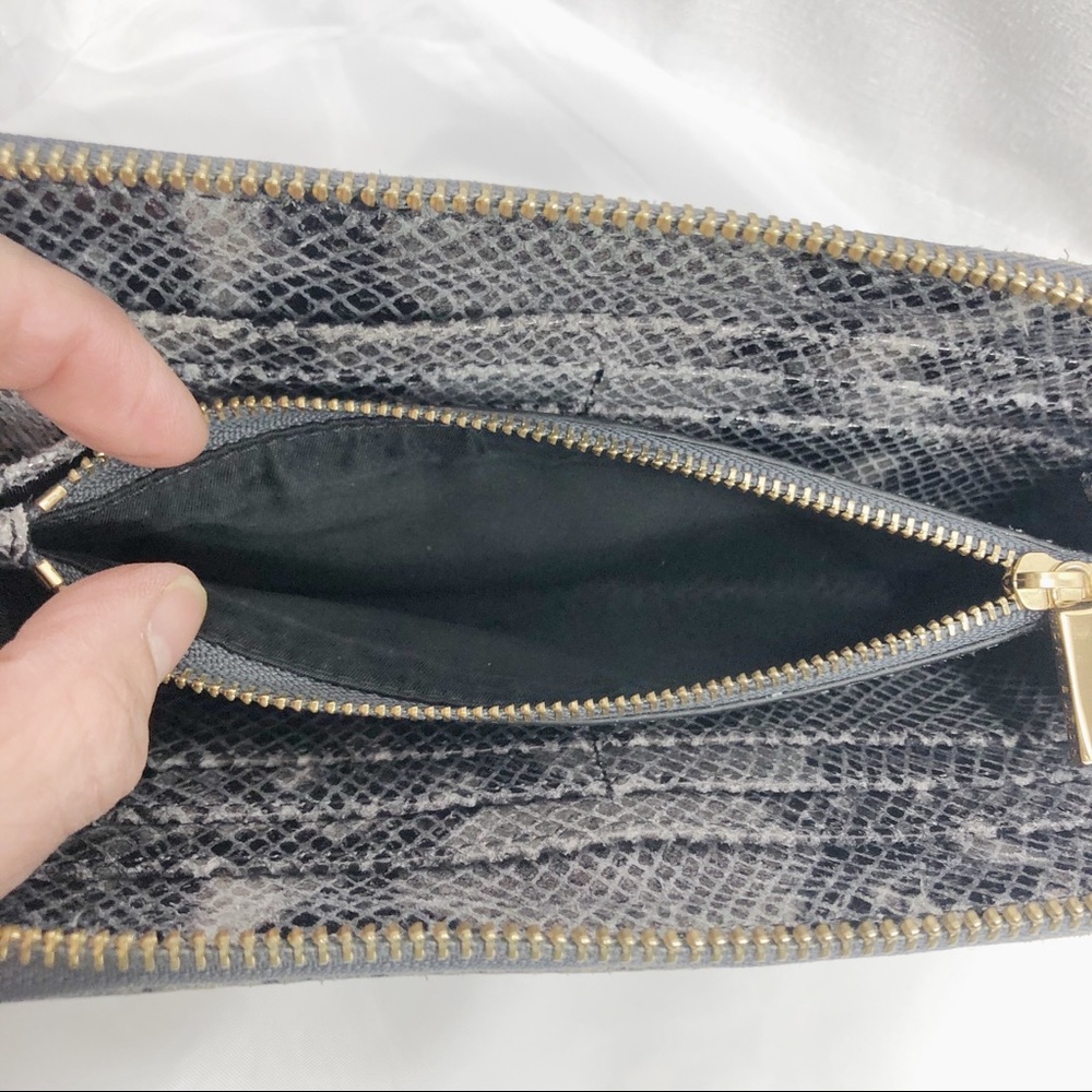 Tory Burch Python Snakeskin Continental Wallet - image 8